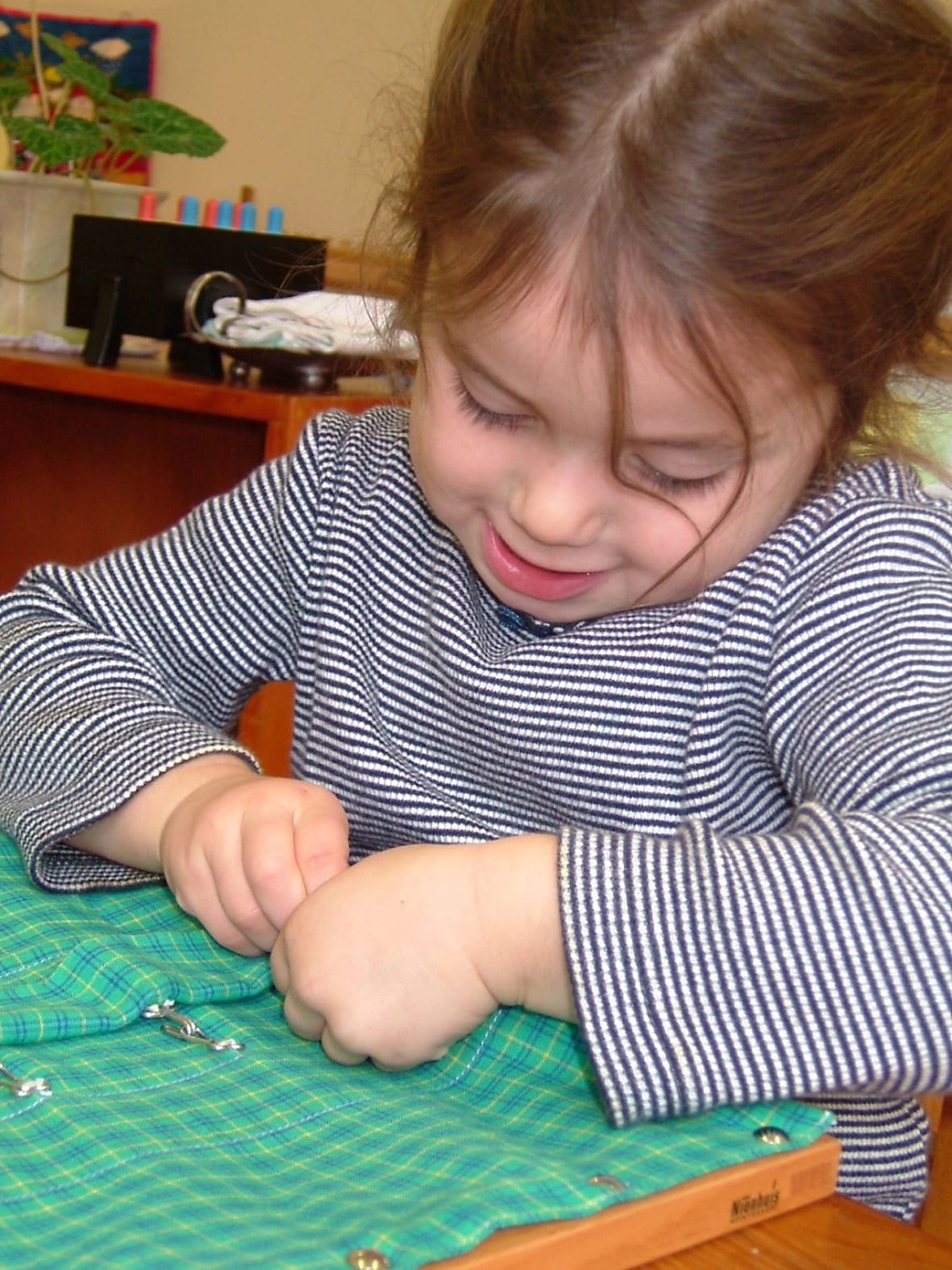 A Montessori classroom in Australia: children working independently with classical Montessori materials.